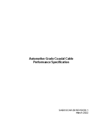SAE/USCAR-29-1:2022-03-15