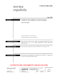 UNE-EN ISO 4762:2005 (R2008)