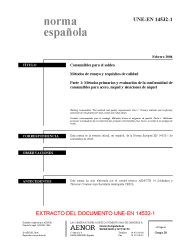 UNE-EN 14532-1:2006 (R2014)