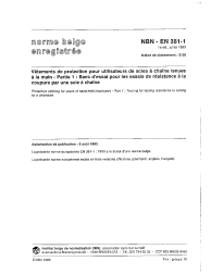 NBN EN 381-1:1993