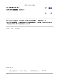 NBN EN 16282-5:2017
