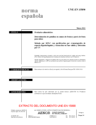 UNE-EN 15890:2011 (R2021)