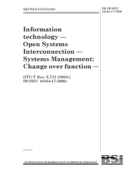 BS ISO/IEC 10164-17:1996