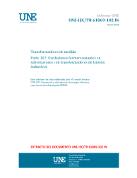 UNE-IEC/TR 61869-102:2018 IN