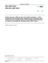 NBN ISO 14097:2021