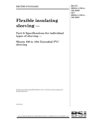 BS EN 60684-3-100 to 105:2002