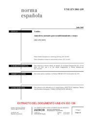 UNE-EN ISO 139:2005 (R2010)