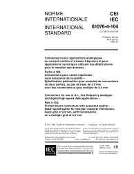 IEC 61076-4-104:1999