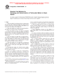 ASTM D3685/D3685M-13