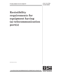 PD CLC/TR 50450:2006