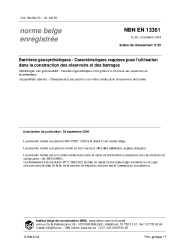 NBN EN 13361:2004