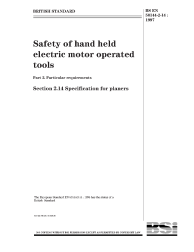 BS EN 50144-2-14:1997