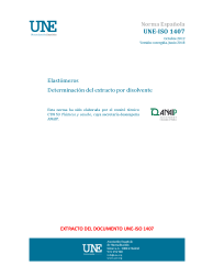 UNE-ISO 1407:2012 (R2018)