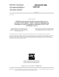 CEN ISO/TR 7250-2:2011/A1:2013