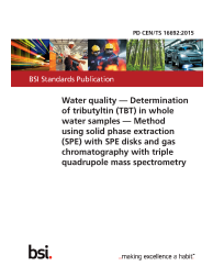 PD CEN/TS 16692:2015