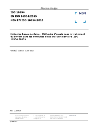 NBN EN ISO 16954:2015
