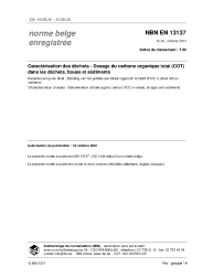 NBN EN 13137:2001