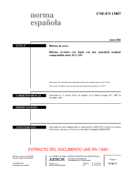 UNE-EN 13007:2001 (R2017)