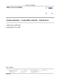 NBN T 52-717:2021