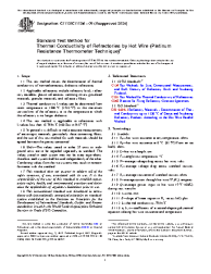 ASTM C1113/C1113M-09(2024)