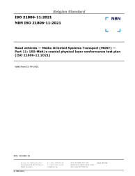 NBN ISO 21806-11:2021