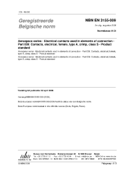 NBN EN 3155-009:2009