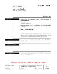 UNE-EN 13052-1:2002 (R2017)