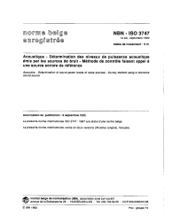 NBN ISO 3747:1992