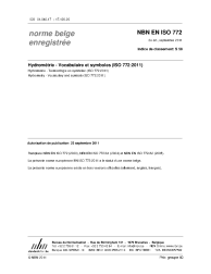 NBN EN ISO 772:2011