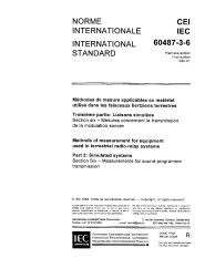 IEC 60487-3-6:1984