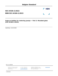 NBN ISO 24166-2:2023