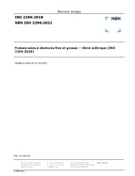 NBN ISO 2296:2021