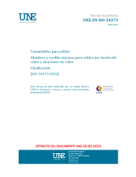 UNE-EN ISO 24373:2019