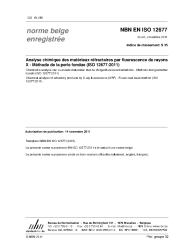 NBN EN ISO 12677:2011