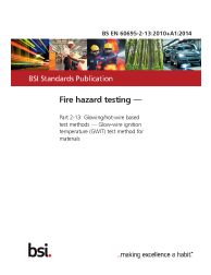 BS EN 60695-2-13:2010+A1:2014