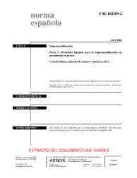 UNE 104309-2:2004 (R2011)
