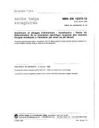 NBN EN 12373-10:1999