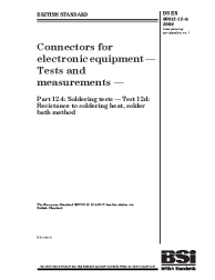 BS EN 60512-12-4:2006