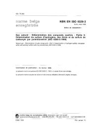 NBN EN ISO 6326-3:1998
