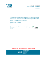 UNE-EN ISO 11299-2:2021