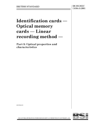 BS ISO/IEC 11694-3:2001