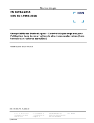 NBN EN 16994:2018