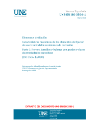 UNE-EN ISO 3506-1:2021