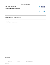 NBN EN 16719:2018