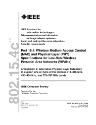 IEEE 802.15.4c:2009
