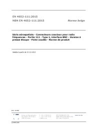 NBN EN 4652-111:2015