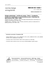NBN EN ISO 18369-1:2006