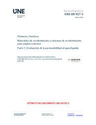 UNE-EN 927-5:2024