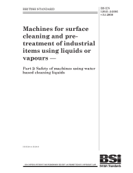 BS EN 12921-2:2005+A1:2008