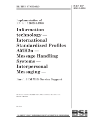 BS EN ISP 12062-1:1996